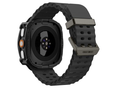 Spigen Rugged Armor Case for Samsung Galaxy Watch Ultra 47mm - Matte Black
