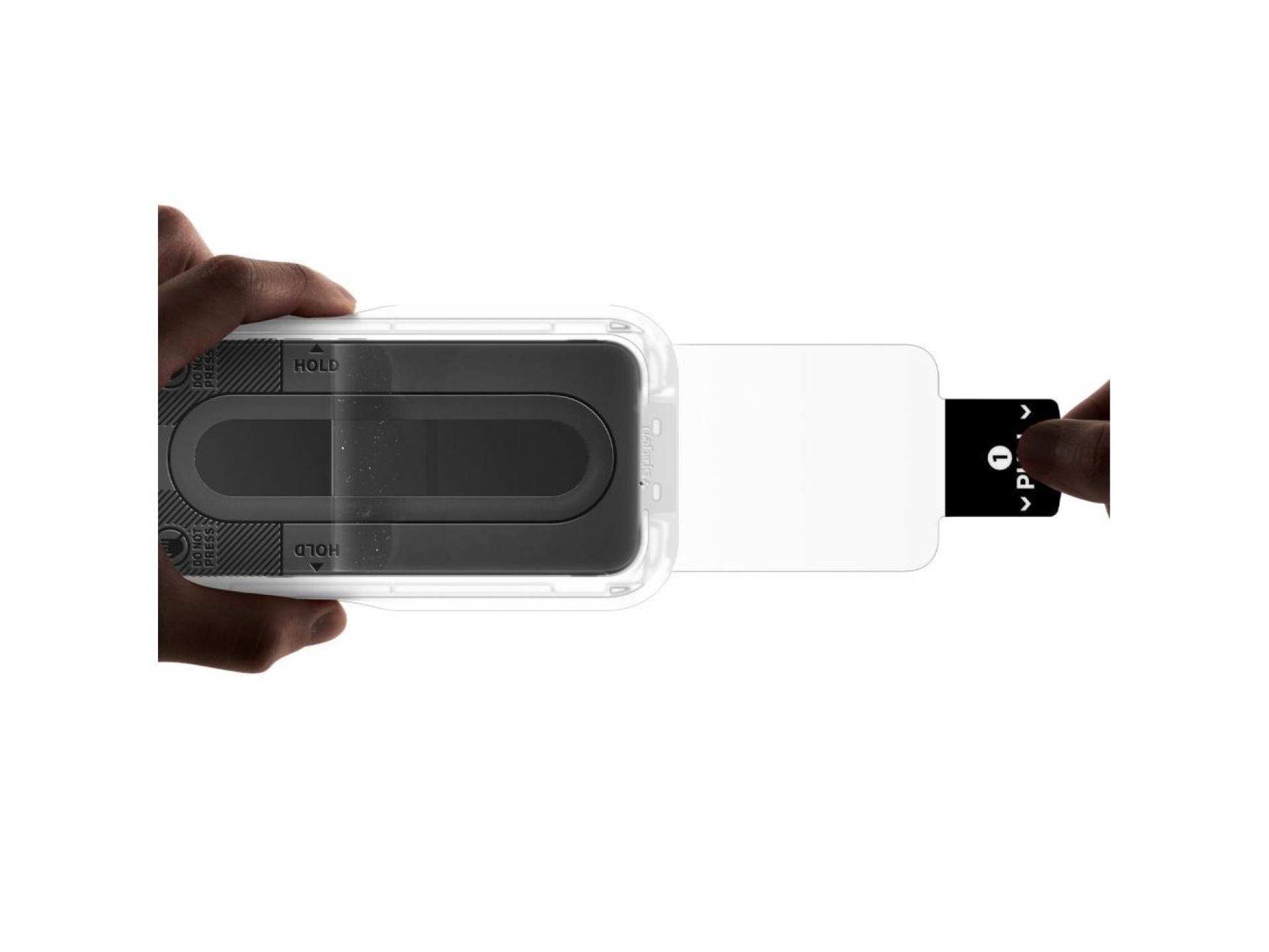 Spigen Glas.tR EZ Fit Pro Paquete de 2 protectores de pantalla de vidrio templado para iPhone 4A Pro