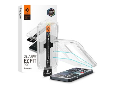 Spigen Glas.tR EZ Fit Pro Paquete de 2 protectores de pantalla de vidrio templado para iPhone 4A Spigen Glas.tR EZ Fit Pro Paquete de 2 protectores de pantalla de vidrio templado para iPhone 4A