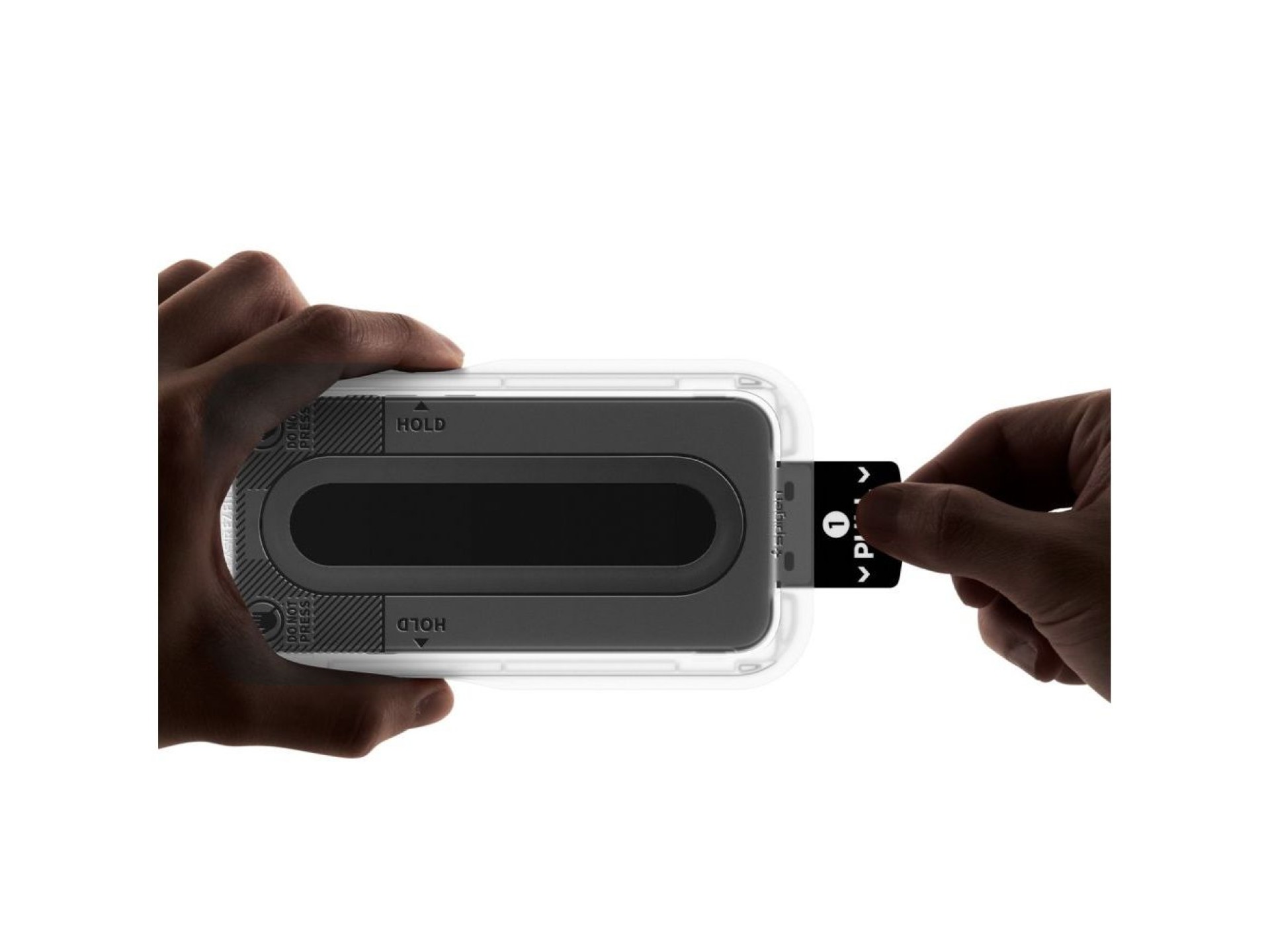 Spigen Glas.tR EZ Fit Pro Paquete de 2 protectores de pantalla de vidrio templado para iPhone 4A Pro