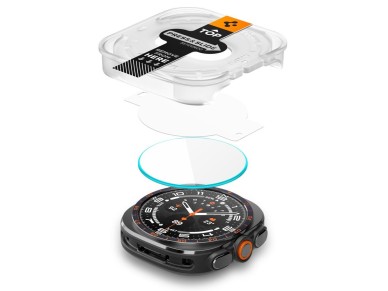 Protectores de pantalla de vidrio templado Spigen Glas.TR EZ Fit AC (paquete de 2) para Samsung Gala Protectores de pantalla de vidrio templado Spigen Glas.TR EZ Fit AC (paquete de 2) para Samsung Gala