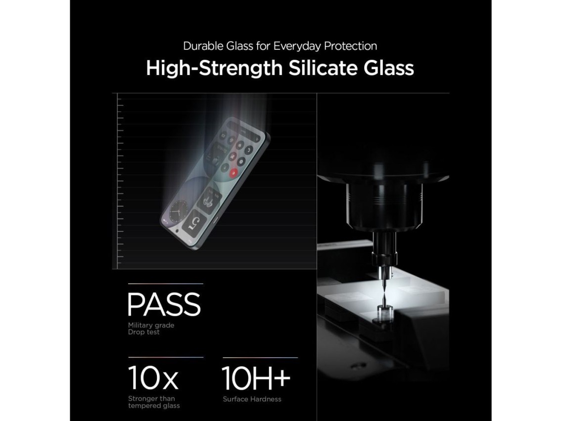 Spigen Glas.tR EZ Fit Pro 2-Pack Tempered Glass for Nothing Phone 4A