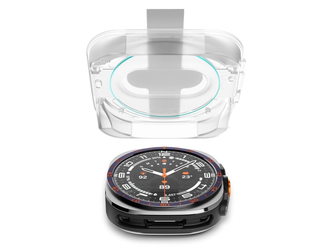 Spigen Glas.TR EZ Fit AC 2-Pack Tempered Glass for Samsung Galaxy Watch Ultra 47mm