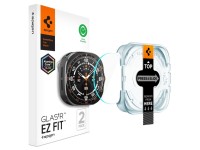 Protectores de pantalla de vidrio templado Spigen Glas.TR EZ Fit AC (paquete de 2) para Samsung Gala