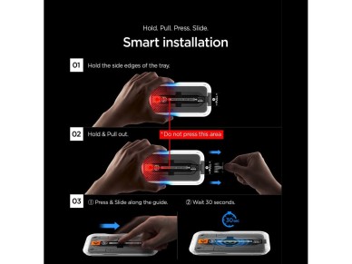 Spigen Glas.tR EZ Fit Pro Paquete de 2 protectores de pantalla de vidrio templado para iPhone 4A Spigen Glas.tR EZ Fit Pro Paquete de 2 protectores de pantalla de vidrio templado para iPhone 4A