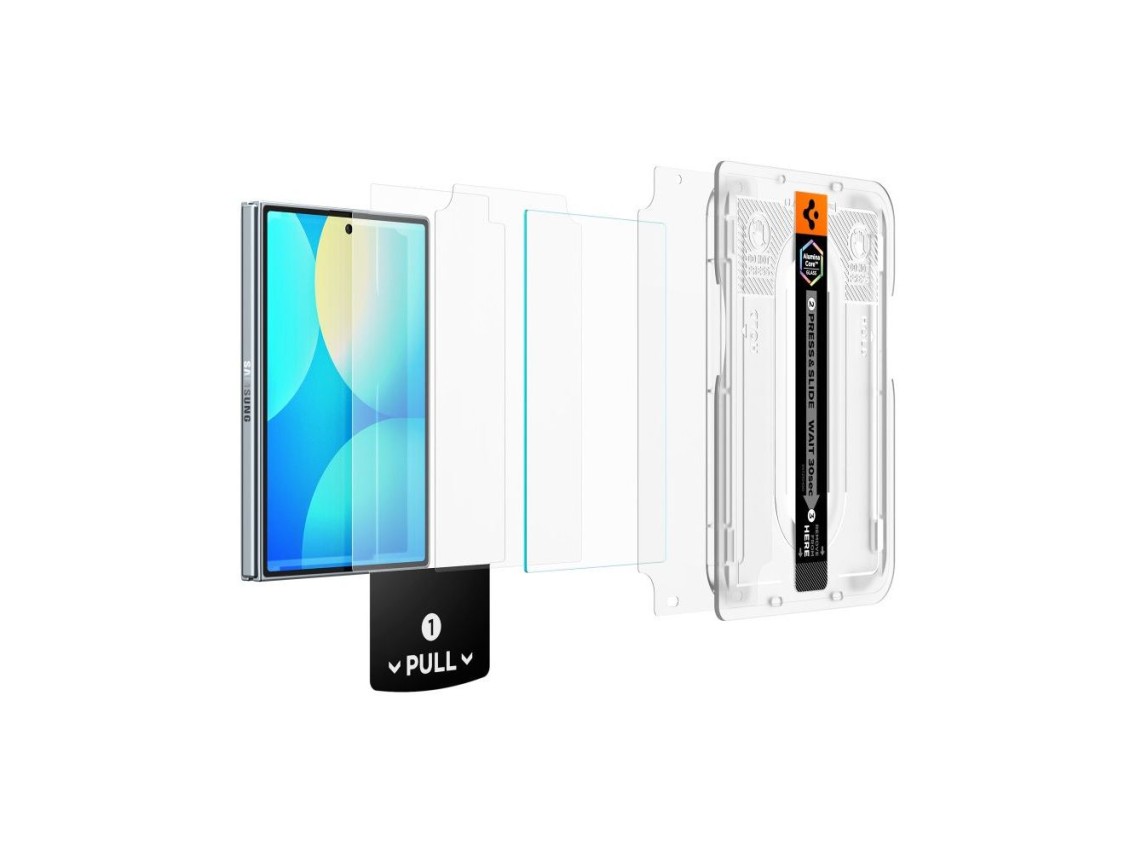 Protector de pantalla de vidrio templado Spigen Glas.tR EZ Fit Pro HD para Samsung Galaxy Z Fold 8