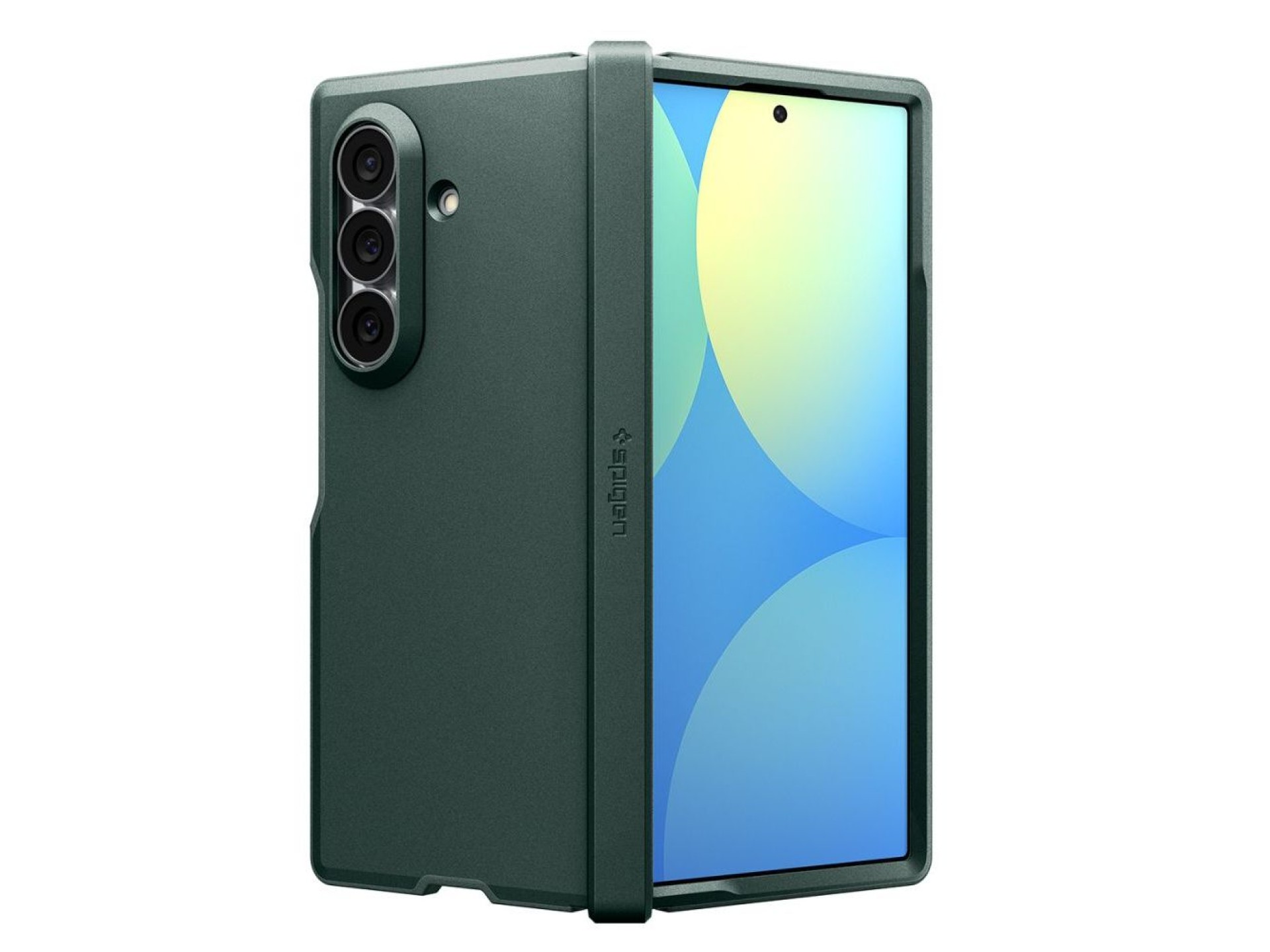 Capa Spigen Tough Armor Pro MagFit MagSafe para Samsung Galaxy Z Fold 8 Ultra - Verde Escuro