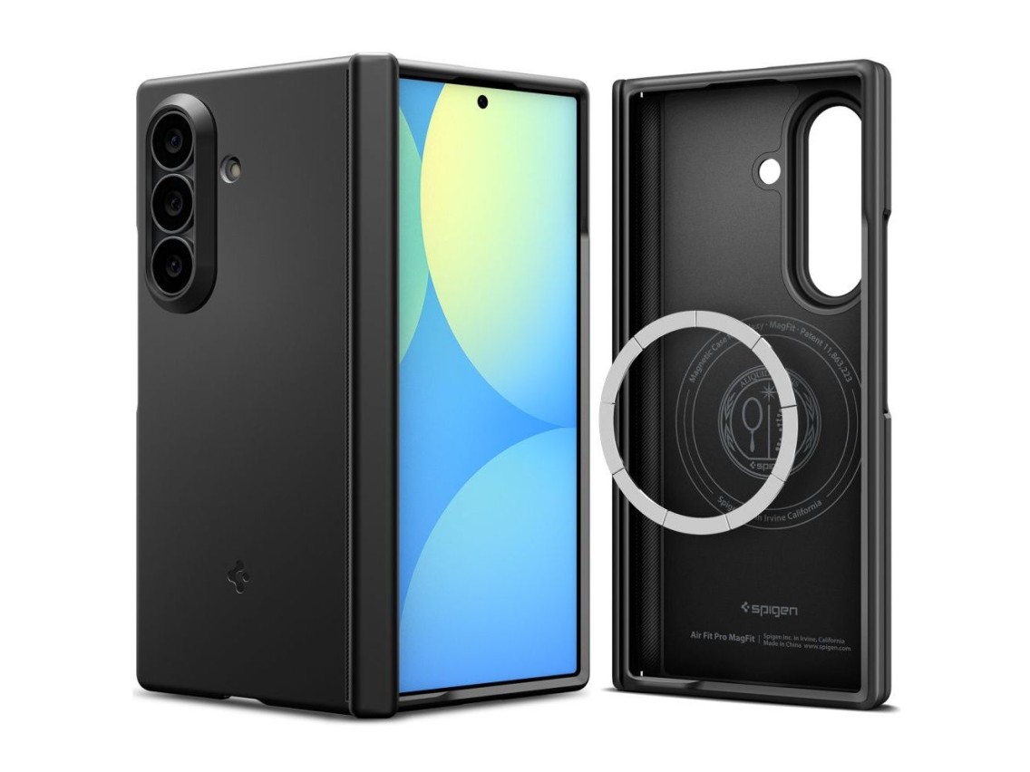 Capa Spigen Air Fit Pro Magsafe para Samsung Galaxy Z Fold 8 Ultra - Preta