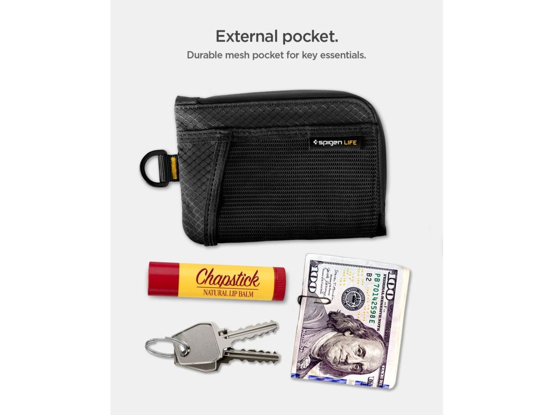 Spigen LF300 RFID Wallet - Black
