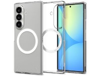 Capa Spigen AirSkin MagFit para Samsung Galaxy Z Fold 8 Ultra - Transparente e Branca