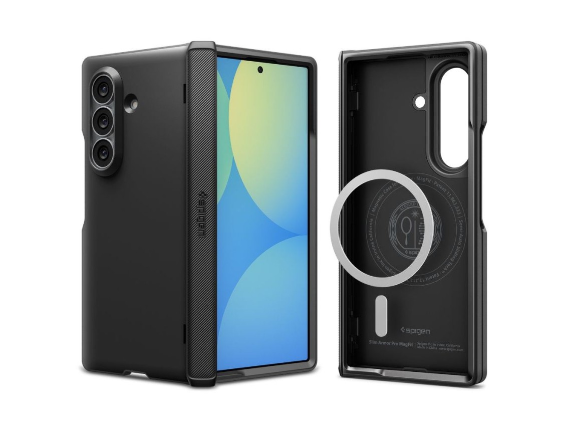 Capa Spigen Slim Armor Pro Magsafe para Samsung Galaxy Z Fold 8 Ultra - Preta