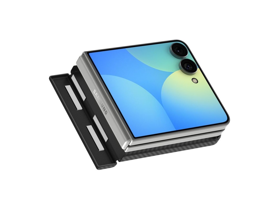 Spigen AirSkin Aramid MagFit MagSafe Case for Samsung Galaxy Z Flip 8 - Black