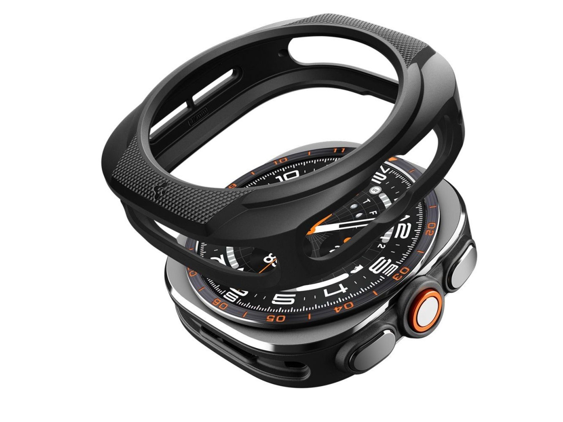 Capa Spigen Liquid Air para Samsung Galaxy Watch Ultra 47mm - Preta