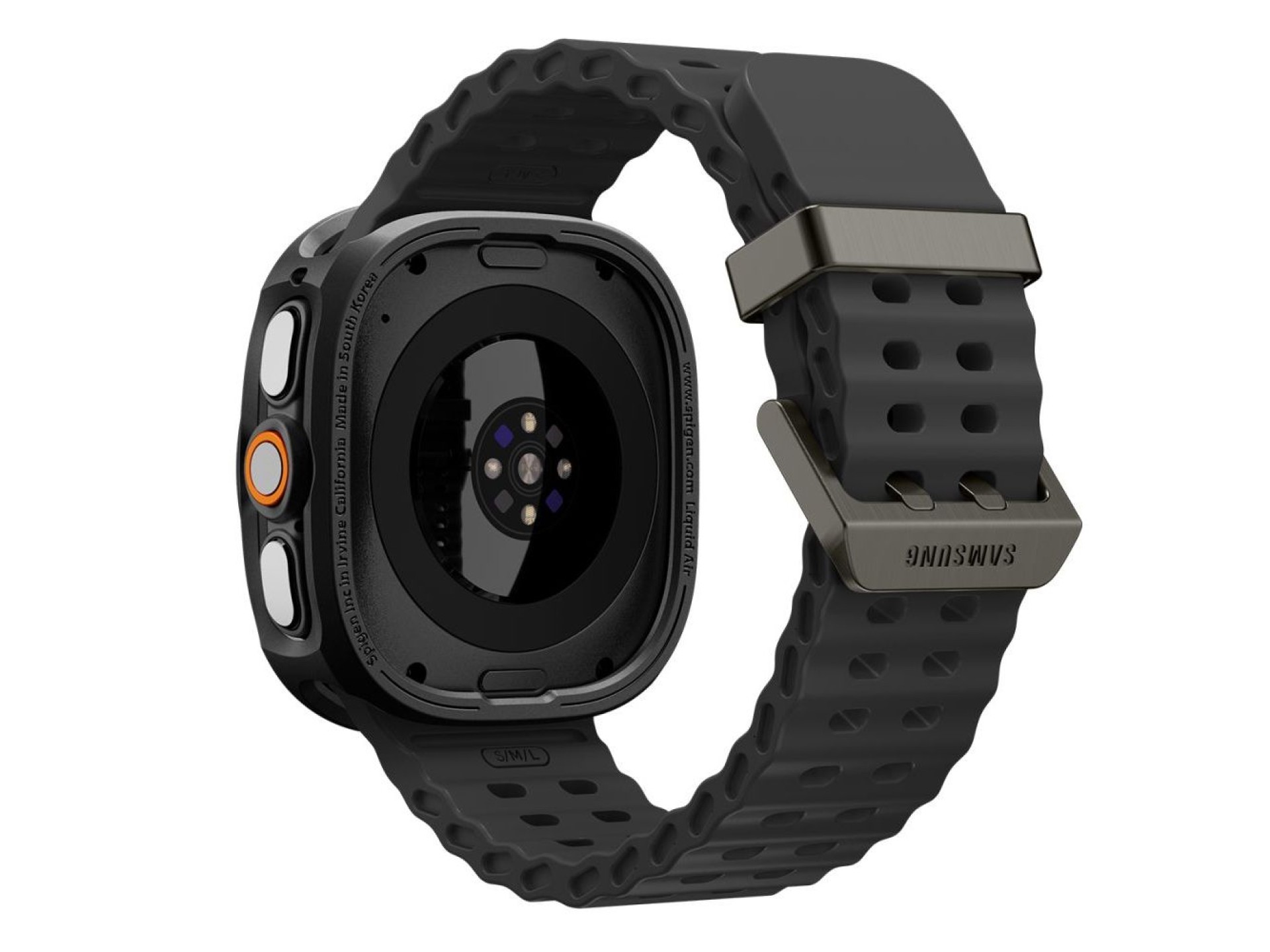 Capa Spigen Liquid Air para Samsung Galaxy Watch Ultra 47mm - Preta