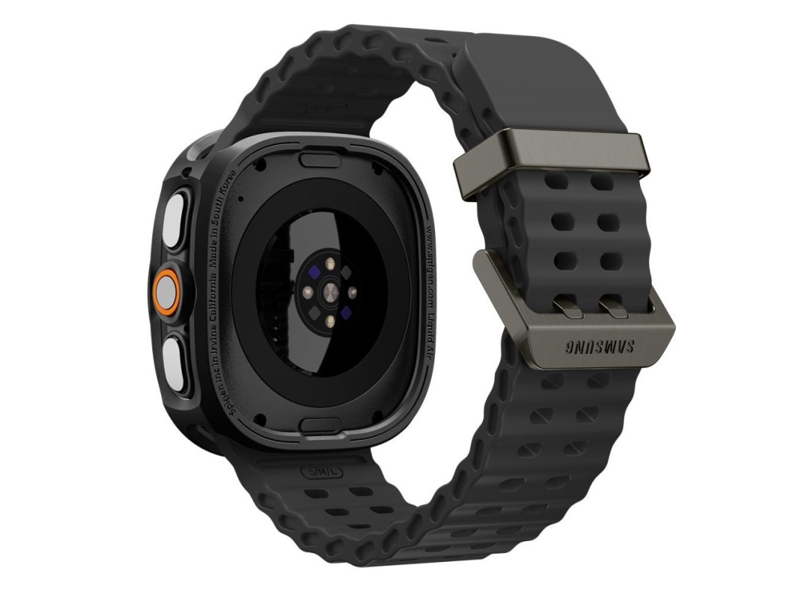 Capa Spigen Liquid Air para Samsung Galaxy Watch Ultra 47mm - Preta