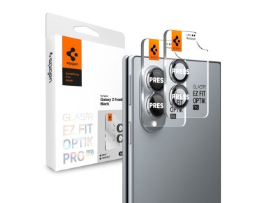 Spigen Optik Pro HD 2-Pack Camera Cover for Samsung Galaxy Z Fold 8 - Black Spigen Optik Pro HD 2-Pack Camera Cover for Samsung Galaxy Z Fold 8 - Black