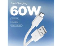 Spigen Essential EB6015AC USB-C Cable 60W 150 cm - White Spigen Essential EB6015AC USB-C Cable 60W 150 cm - White