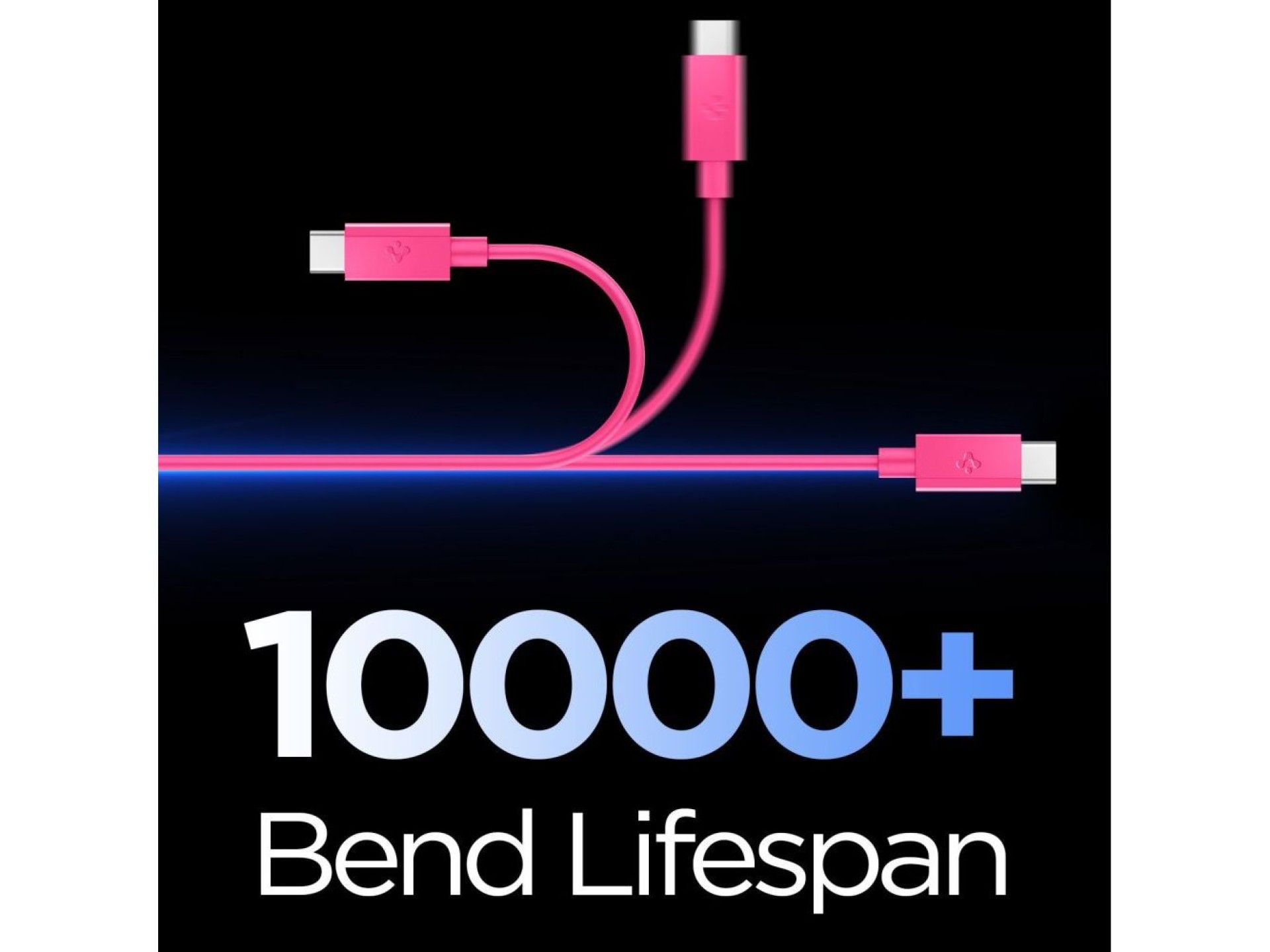 Spigen Essential EB6015CC USB-C Cable 60W 100 cm - Pink