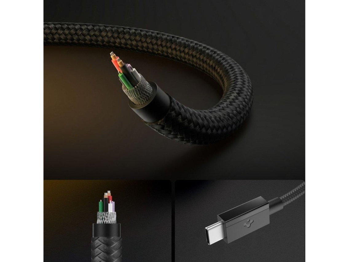 Spigen Essential EB6015CC USB-C Cable 60W 150 cm - Black