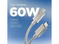 Spigen Essential EB6015CC USB-C Cable 60W 150 cm - Titanium Spigen Essential EB6015CC USB-C Cable 60W 150 cm - Titanium