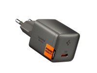 Carregador de parede Spigen Essential EE301EU de 1 porta e 30 W - Cinza escuro