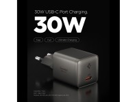 Spigen Essential EE301EU 1-Port 30W Wall Charger - Dark Gray Spigen Essential EE301EU 1-Port 30W Wall Charger - Dark Gray