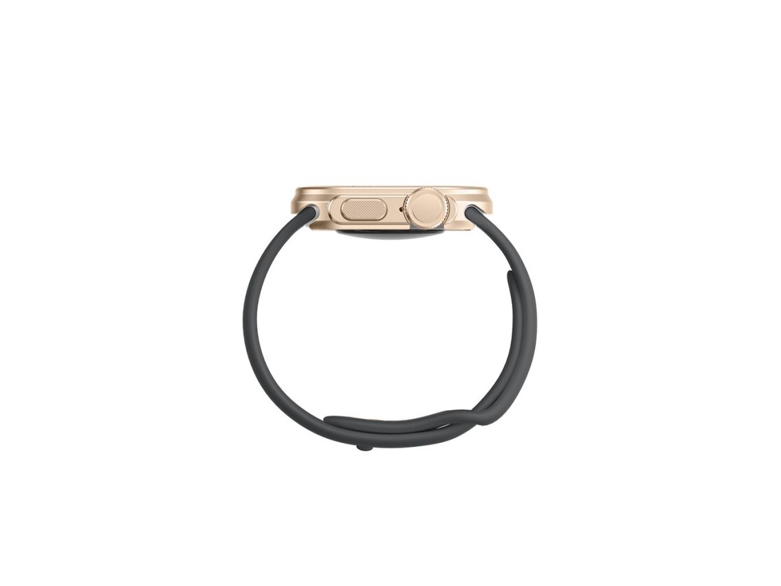 AmazingThing Titan Pro Metal Case for Apple Watch 11 46mm Aluminum - Gold