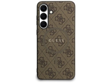 Guess 4G Ring Classic Logo MagSafe case for Samsung Galaxy S25 FE - brown Guess 4G Ring Classic Logo MagSafe case for Samsung Galaxy S25 FE - brown