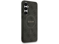 Capa Guess 4G Ring Classic Logo MagSafe para Samsung Galaxy S25 FE - preta Capa Guess 4G Ring Classic Logo MagSafe para Samsung Galaxy S25 FE - preta