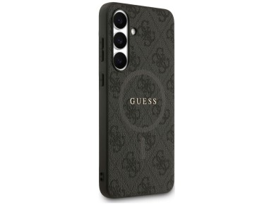 Capa Guess 4G Ring Classic Logo MagSafe para Samsung Galaxy S25 FE - preta Capa Guess 4G Ring Classic Logo MagSafe para Samsung Galaxy S25 FE - preta