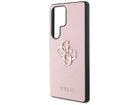 Funda Guess Grained Big 4G Logo Small Classic Logo para Samsung Galaxy S25 Ultra - rosa Funda Guess Grained Big 4G Logo Small Classic Logo para Samsung Galaxy S25 Ultra - rosa