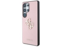 Funda Guess Grained Big 4G Logo Small Classic Logo para Samsung Galaxy S25 Ultra - rosa Funda Guess Grained Big 4G Logo Small Classic Logo para Samsung Galaxy S25 Ultra - rosa