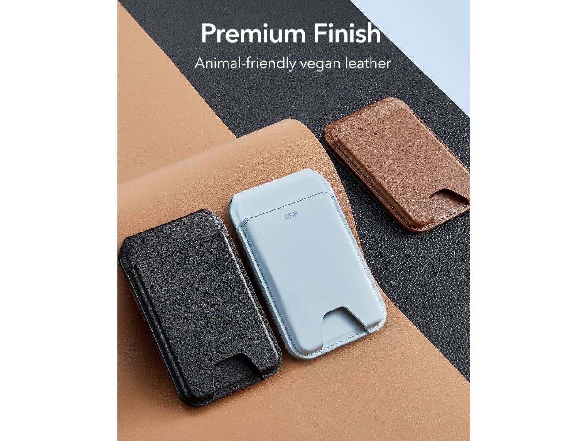 Suporte Magnético para Carteira ESR Classic RFID MagSafe - Preto