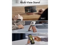 ESR Classic RFID Magnetic Wallet Stand MagSafe for Phone - Brown ESR Classic RFID Magnetic Wallet Stand MagSafe for Phone - Brown