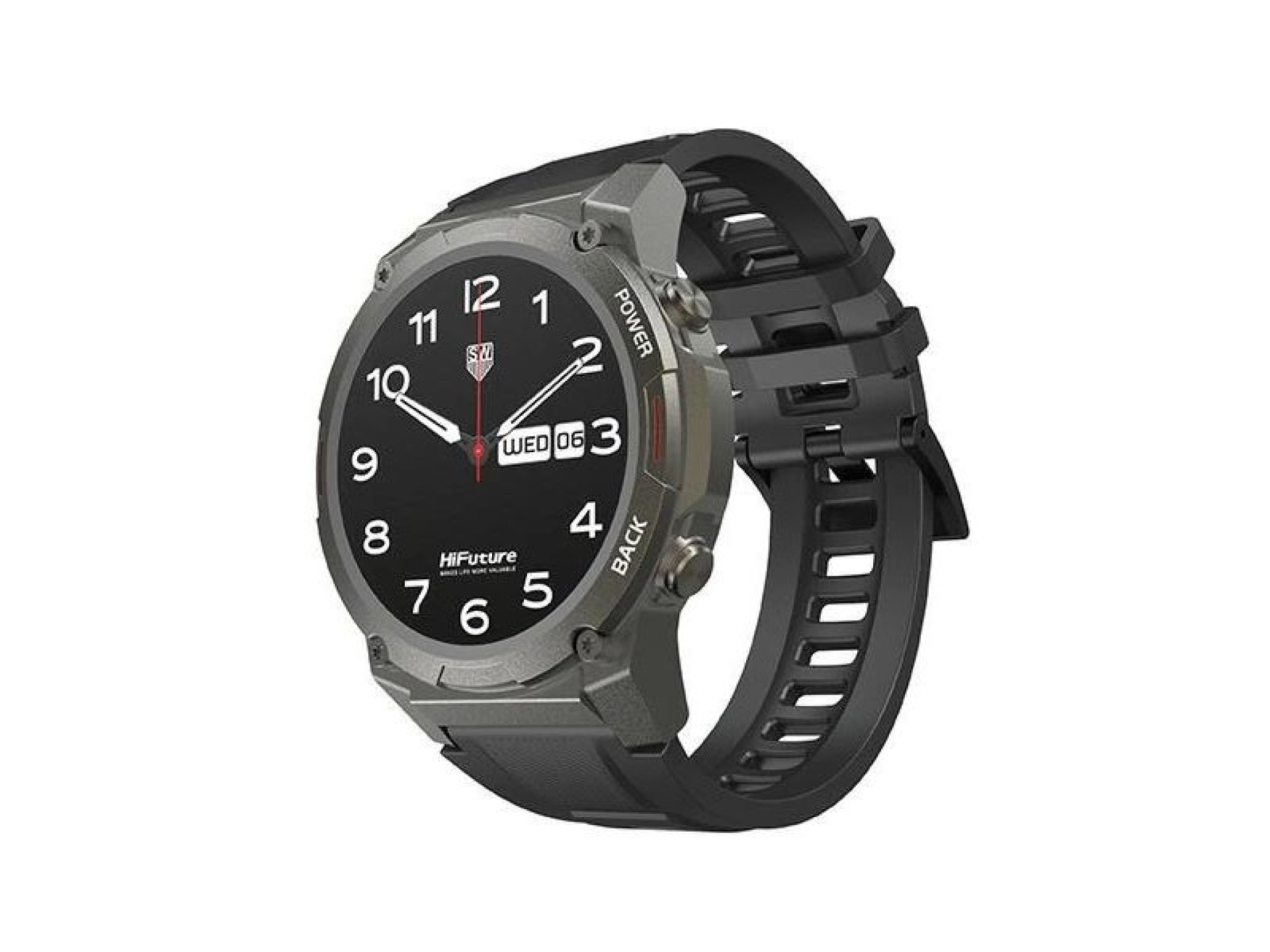 HiFuture FutureGo Mix2 Smartwatch - Black