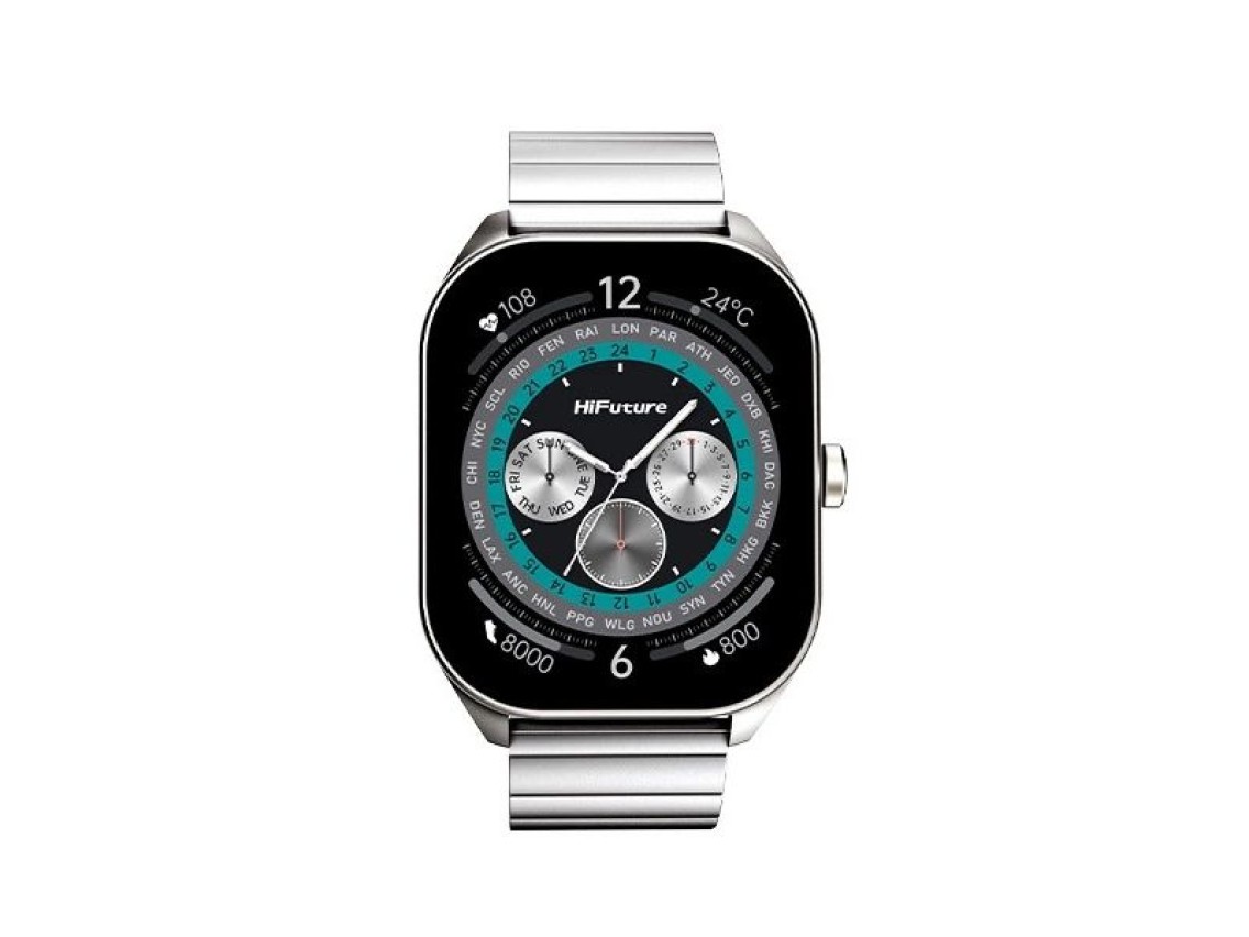 Reloj inteligente HiFuture FutureFit APEX - Plateado