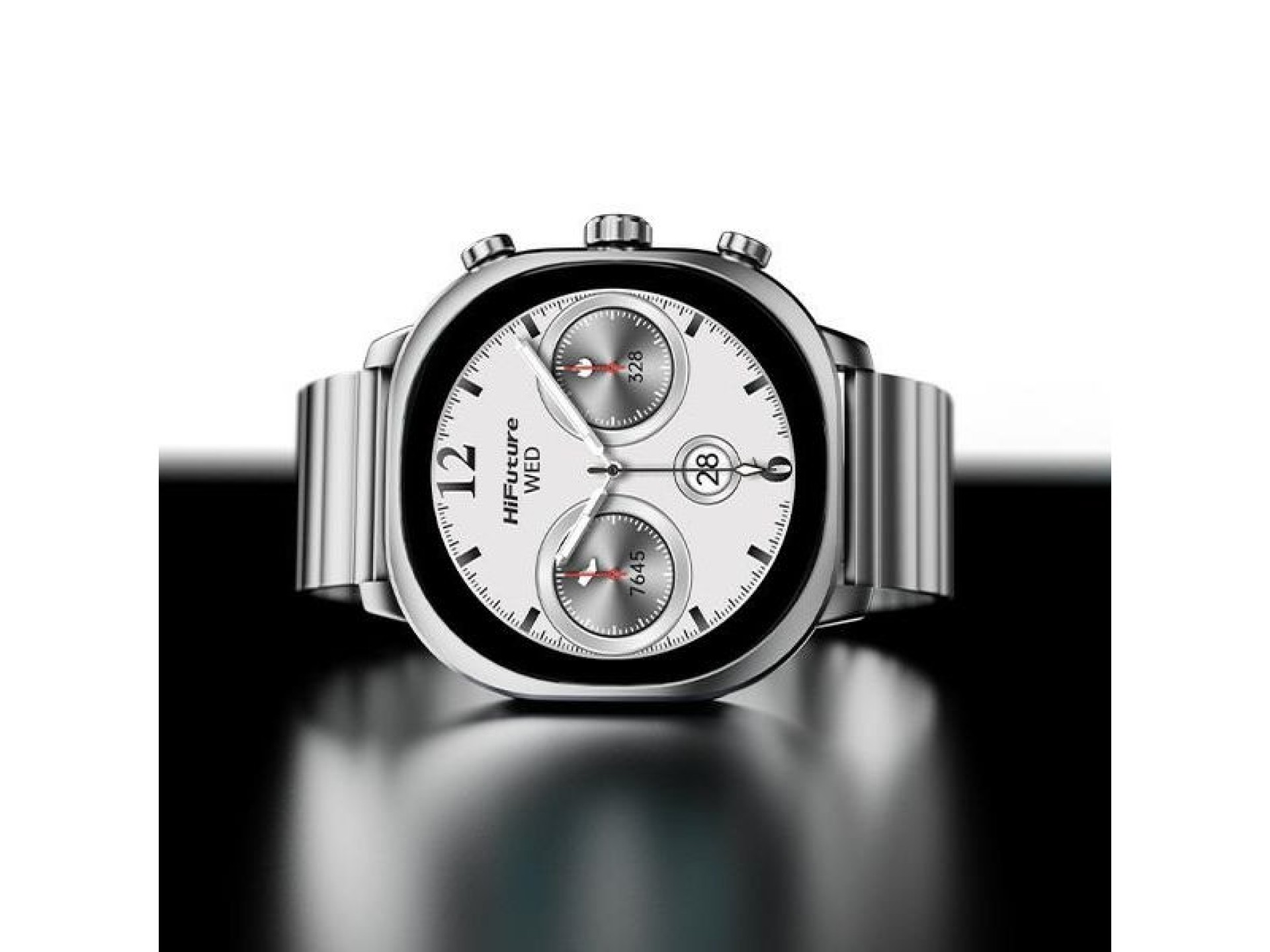 Reloj inteligente HiFuture FutureFit AIX - Plateado