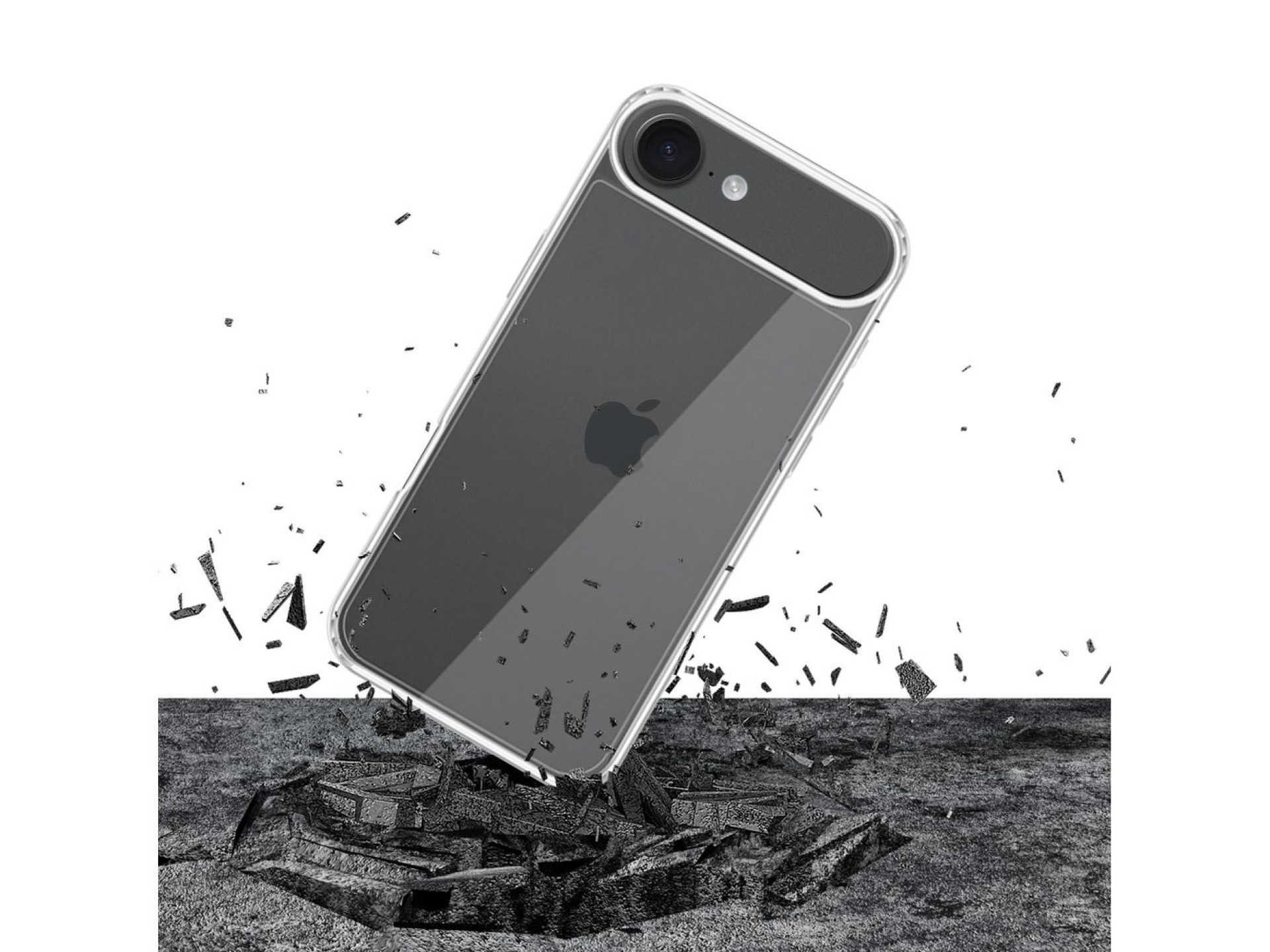 Capa protetora 3mk Armor para Apple iPhone 17 Air - Transparente