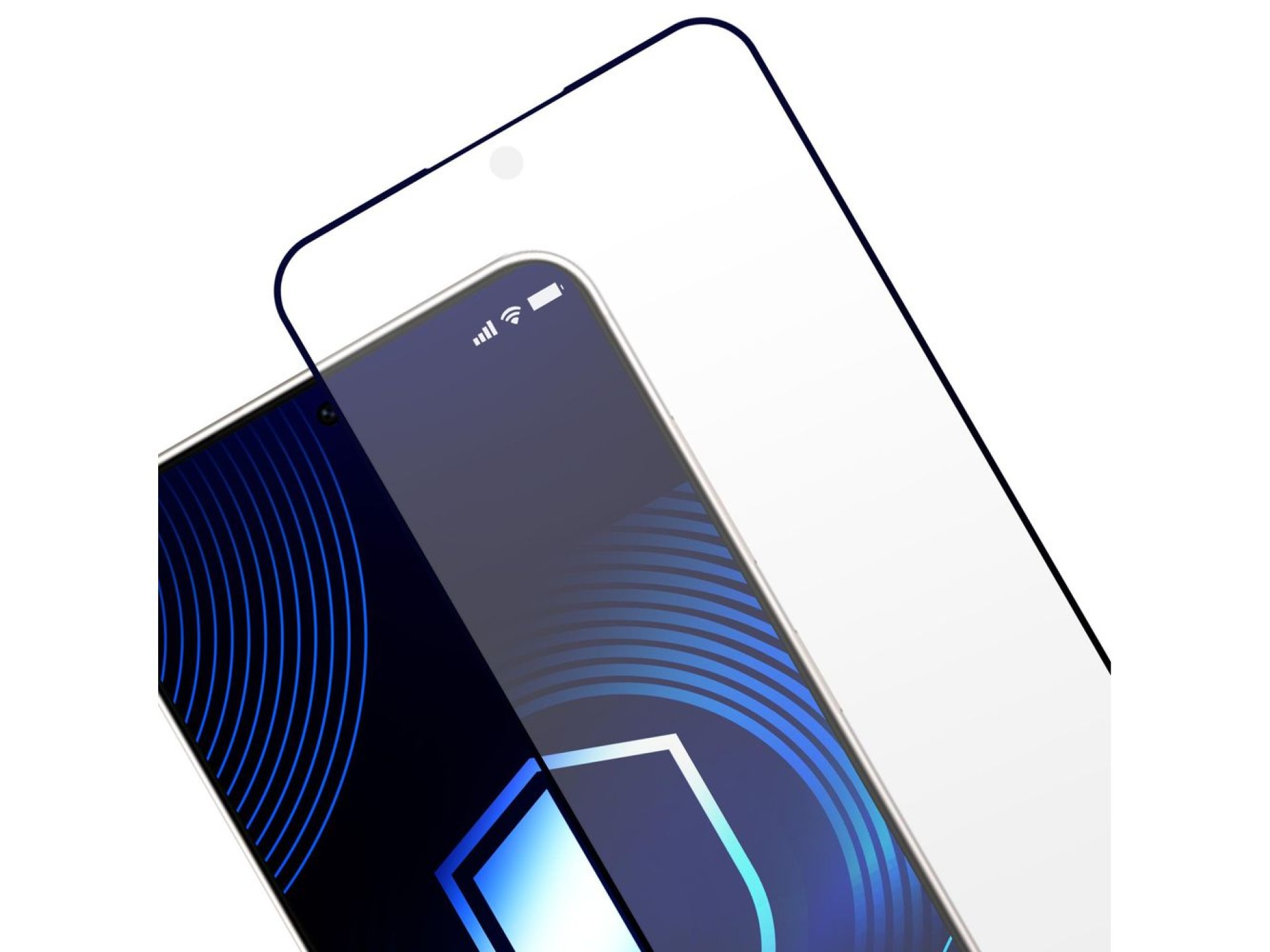 Película de vidro temperado 3mk HardGlass Matt Max para Samsung Galaxy S25 Edge