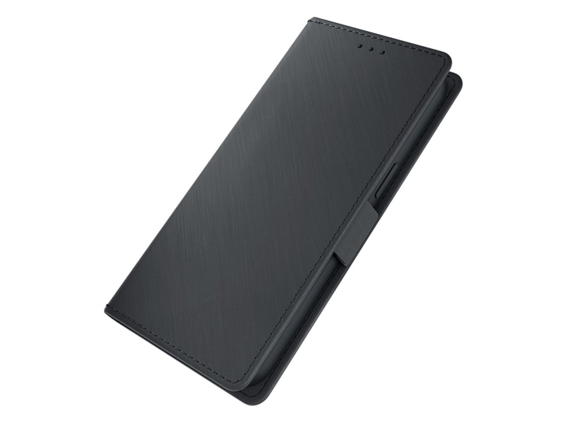 Capa carteira 3mk para Samsung Galaxy S25 - Preta