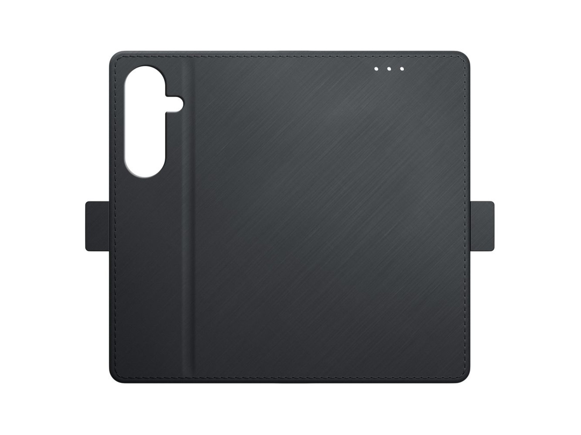 Capa carteira 3mk para Samsung Galaxy S25 - Preta