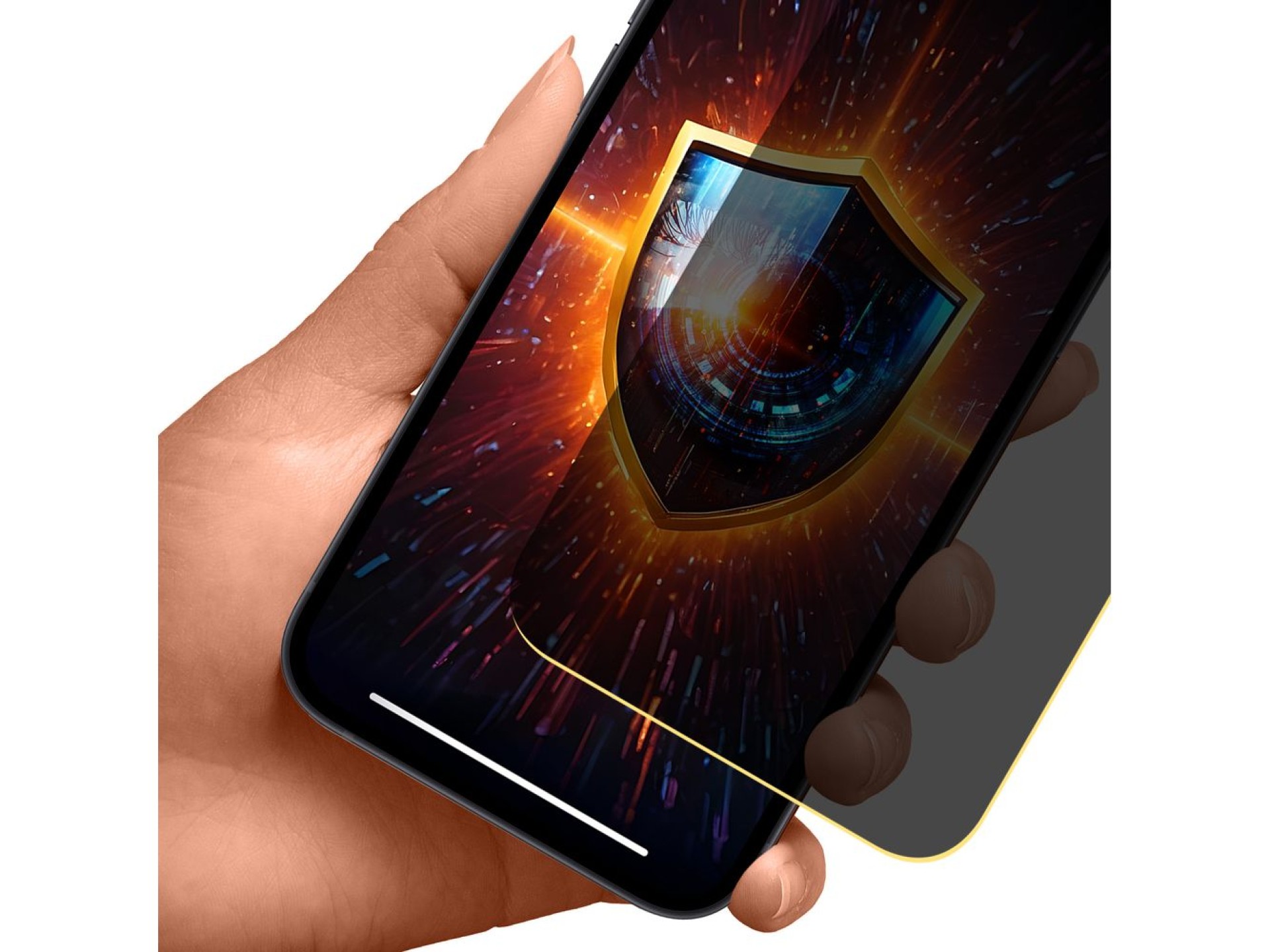 Película protetora de privacidade 3MK Silky Matt para Apple iPhone 12