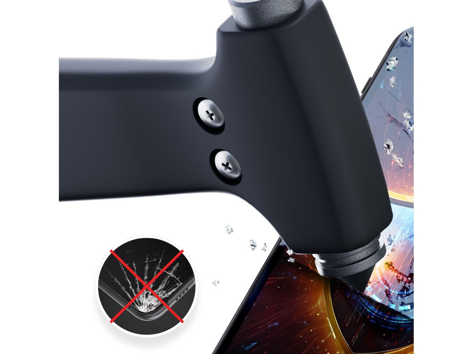 Película protetora de privacidade 3MK Silky Matt para Apple iPhone 12