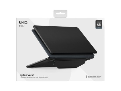 Uniq Lyden Versa Case for MacBook Air 13" 2022 / 2024 / 2025 / 2026 - Black Uniq Lyden Versa Case for MacBook Air 13" 2022 / 2024 / 2025 / 2026 - Black