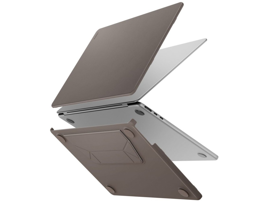 Capa Uniq Lyden Versa para MacBook Air 13" 2022 / 2024 / 2025 / 2026 - Cinza