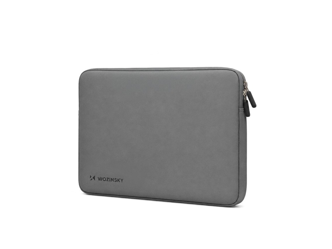 Capa de neoprene para laptop Wozinsky WNL-13G de 13 a 14 polegadas - Cinza