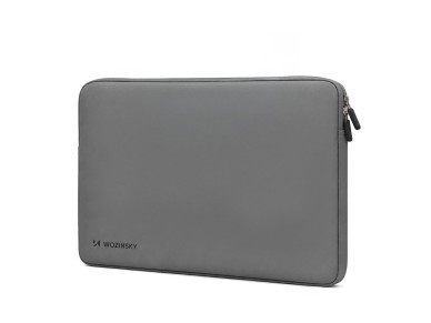 Capa para laptop Wozinsky WNL-17G de 17,3" em neoprene - Cinza Capa para laptop Wozinsky WNL-17G de 17,3" em neoprene - Cinza