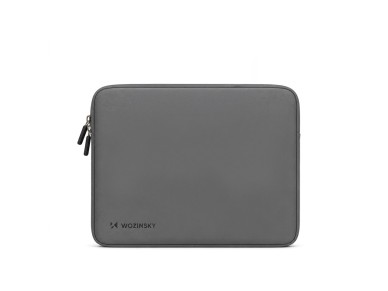 Capa de neoprene para laptop Wozinsky WNL-13G de 13 a 14 polegadas - Cinza