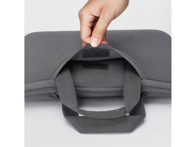 Bolso para portátil Wozinsky WNT-11G de 10-11" con asa retráctil de neopreno - Gris Bolso para portátil Wozinsky WNT-11G de 10-11" con asa retráctil de neopreno - Gris