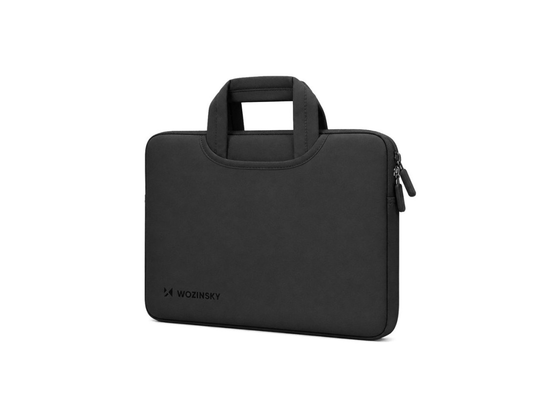 Bolsa para laptop Wozinsky WNT-11B de 10 a 11 polegadas com al�a retr�til de neoprene - Preta
